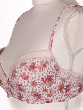 Marilyn Monroe size 38C pink & rose floral bra in very good condition